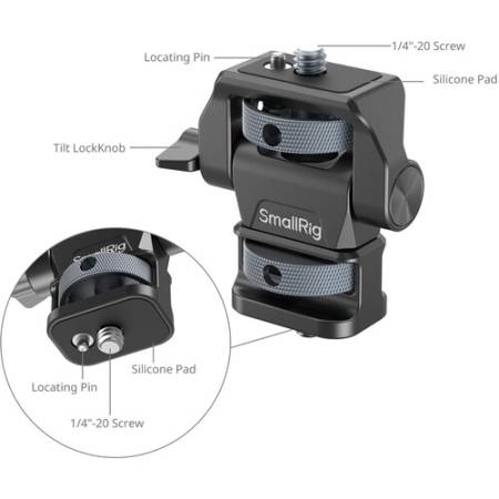 SmallRig 4886 - mini głowica kulowa, ze śrubami 1/4